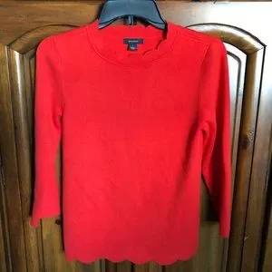 Halogen Sweaters Halogen Scallop Edge Sweater From Nordstrom